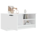 Mueble para TV madera contrachapada blanco 80x35x36,5 cm