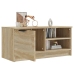 Mueble de TV madera contrachapada roble Sonoma 80x35x36,5 cm