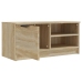 Mueble de TV madera contrachapada roble Sonoma 80x35x36,5 cm