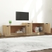 Mueble de TV madera contrachapada roble Sonoma 158,5x36x45 cm