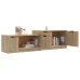 Mueble de TV madera contrachapada roble Sonoma 158,5x36x45 cm