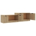 Mueble de TV madera contrachapada roble Sonoma 158,5x36x45 cm