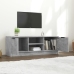 Mueble de TV madera contrachapada gris hormigón 102x35x36,5 cm