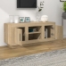 Mueble de TV madera contrachapada roble Sonoma 102x35x45 cm