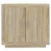 Aparador de madera contrachapada roble Sonoma 80x40x75 cm