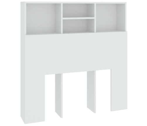 Mueble cabecero blanco 100x19x103,5 cm