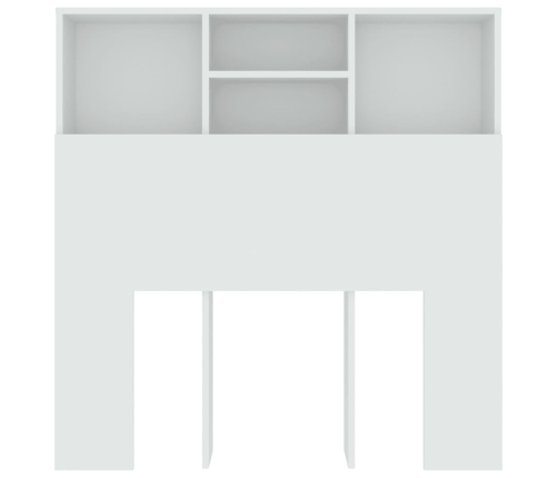 Mueble cabecero blanco 100x19x103,5 cm