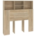 Mueble cabecero roble Sonoma 100x19x103,5 cm