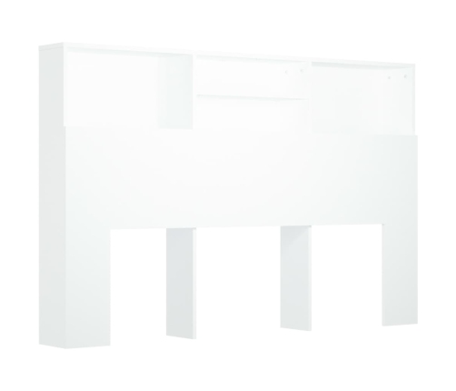 Mueble cabecero blanco 160x19x103,5 cm