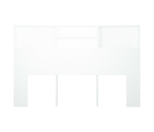 Mueble cabecero blanco 160x19x103,5 cm