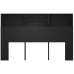 Mueble cabecero negro 160x19x103,5 cm