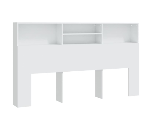 Mueble cabecero blanco 180x19x103,5 cm