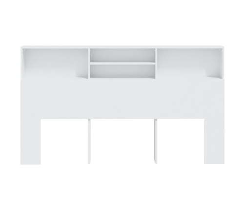 Mueble cabecero blanco 180x19x103,5 cm