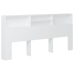 vidaXL Mueble cabecero blanco 220x19x103,5 cm