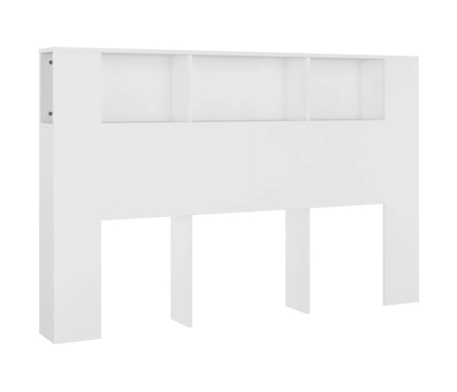 Mueble cabecero blanco 160x18,5x104,5 cm