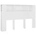 Mueble cabecero blanco 160x18,5x104,5 cm