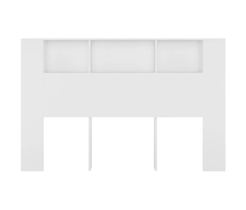 Mueble cabecero blanco 160x18,5x104,5 cm