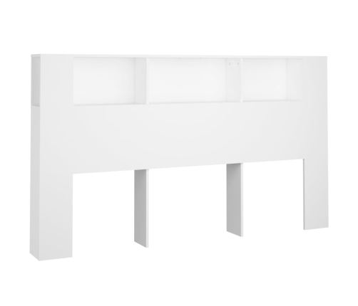 Mueble cabecero blanco 180x18,5x104,5 cm