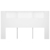 Mueble cabecero blanco 180x18,5x104,5 cm