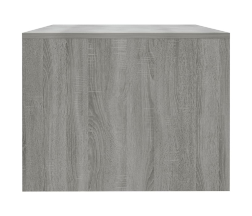 Mesa de centro madera de ingeniería gris Sonoma 102x55x42 cm