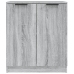 Aparador de madera contrachapada gris Sonoma 60x30x70 cm