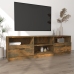 Mueble para TV madera contrachapada roble ahumado 150x33,5x45cm