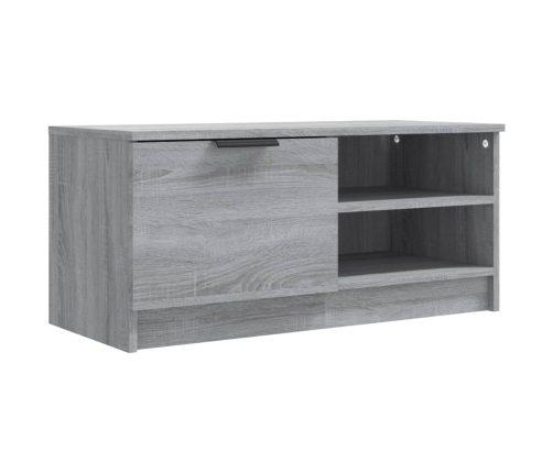 Muebles para TV 2 uds contrachapado gris Sonoma 80x35x36,5 cm