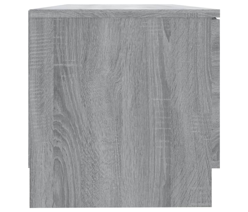 Muebles para TV 2 uds contrachapado gris Sonoma 80x35x36,5 cm