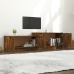 Mueble para TV madera contrachapada roble ahumado 158,5x36x45cm