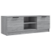 vidaXL Mueble de TV madera contrachapada gris Sonoma 102x35x36,5 cm