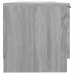 vidaXL Mueble de TV madera contrachapada gris Sonoma 102x35x36,5 cm