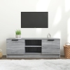 vidaXL Mueble de TV madera contrachapada gris Sonoma 102x35x36,5 cm