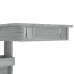 Mesa de bar de pared madera contrachapada gris 102x45x103,5cm