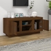 Mueble para TV madera contrachapada roble marrón 102x35x45 cm