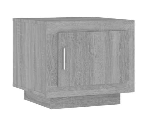 Mesa de centro madera de ingeniería gris Sonoma 51x50x45 cm