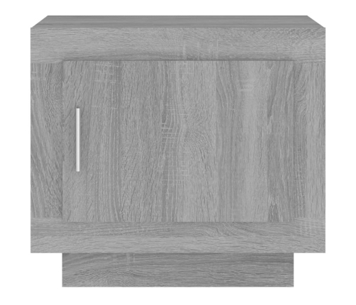 Mesa de centro madera de ingeniería gris Sonoma 51x50x45 cm