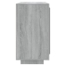 Aparador de madera contrachapada gris Sonoma 80x40x75 cm