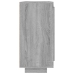 Aparador de madera contrachapada gris Sonoma 92x35x75 cm