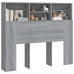 Mueble cabecero gris Sonoma 120x19x103,5 cm