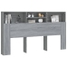 vidaXL Mueble cabecero gris Sonoma 180x19x103,5 cm