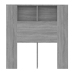 Mueble cabecero gris Sonoma 100x18,5x104,5 cm