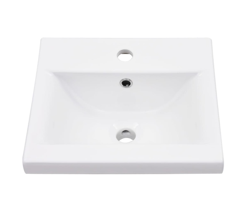 Estructura de baño con lavabo incorporado hierro blanco