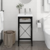 Estructura de baño con lavabo incorporado hierro negro