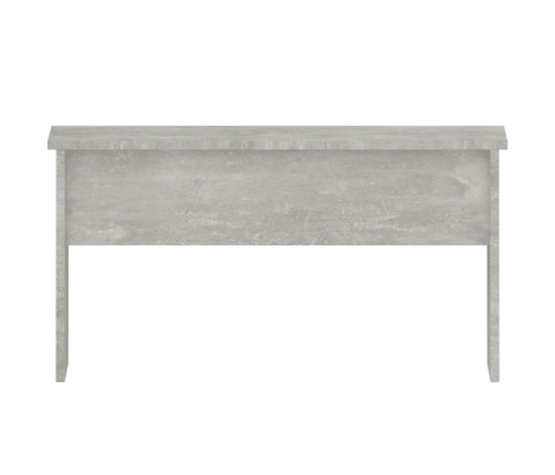 Mesa de centro madera ingeniería gris hormigón 80x50,5x41,5 cm