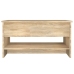 Mesa de centro madera contrachapada roble Sonoma 80x50x40 cm