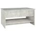 Mesa de centro madera contrachapada gris hormigón 80x50x40 cm