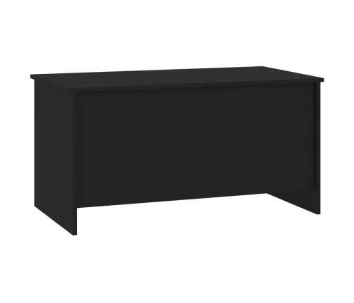 vidaXL Mesa de centro madera de ingeniería negro 102x55,5x52,5 cm