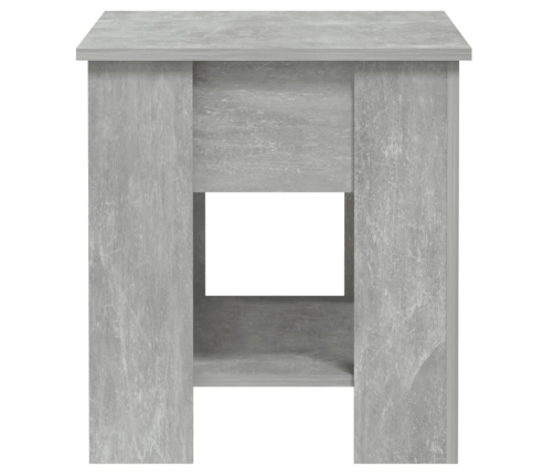 Mesa de centro madera de ingeniería gris hormigón 101x49x52 cm