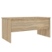 vidaXL Mesa de centro madera ingeniería roble Sonoma 102x50,5x46,5 cm