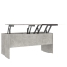 Mesa de centro madera ingeniería gris hormigón 102x50,5x46,5 cm